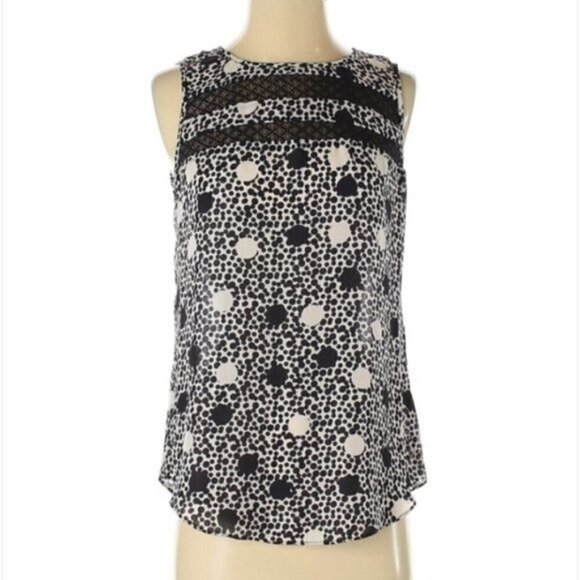 CAbi | # 3079 Jot Polka Dot Tank Blouse Size XS - Picture 1 of 2
